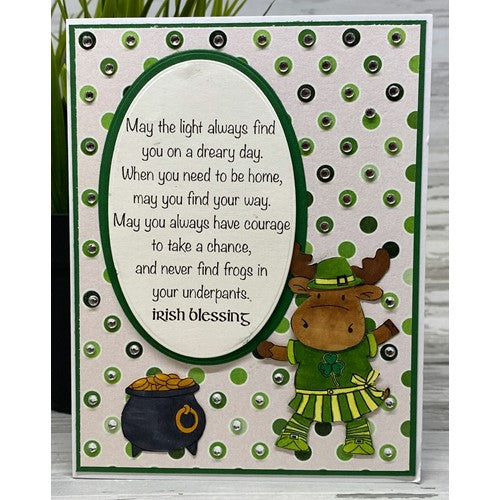 Simon Says Stamp! Riley and Company Funny Bones FROGS IN YOUR UNDERPANTS Cling Rubber Stamp RWD-994