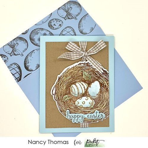 Simon Says Stamp! Picket Fence Studios VINTAGE EASTER HODGEPODGE Clear Stamps e103