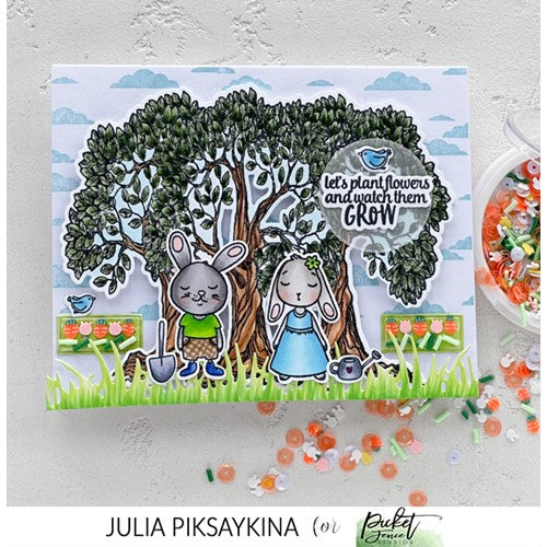Simon Says Stamp! Picket Fence Studios ENDLESS CLOUDS Clear Stamp bb178*