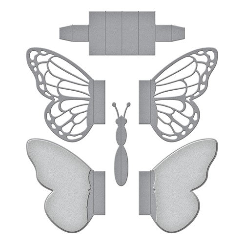 Simon Says Stamp! S5-505 Spellbinders POP UP BUTTERFLY Etched Dies