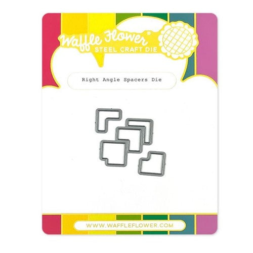 Simon Says Stamp! Waffle Flower RIGHT ANGLE SPACERS Dies 421004