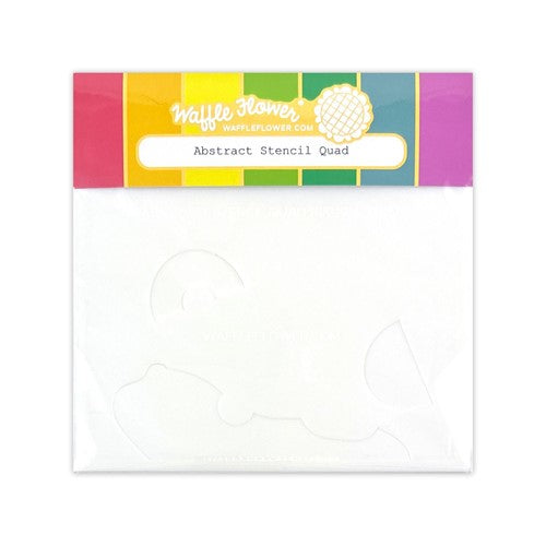 Simon Says Stamp! Waffle Flower ABSTRACT STENCIL QUAD 420983*