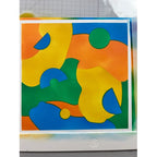Simon Says Stamp! Waffle Flower ABSTRACT STENCIL QUAD 420983*