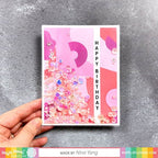 Simon Says Stamp! Waffle Flower ABSTRACT STENCIL QUAD 420983*