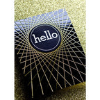 Simon Says Stamp! Memory Box BLACK GLOSSY 8.5x11 Paper Pack sh44004