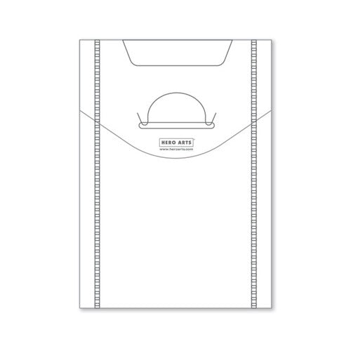 Simon Says Stamp! Hero Arts Tools REGULAR STORAGE ENVELOPES HT225