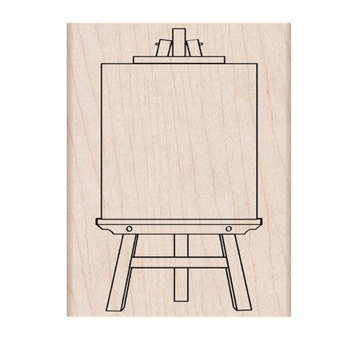Simon Says Stamp! Hero Arts Rubber Stamp PAINTING EASEL K6474