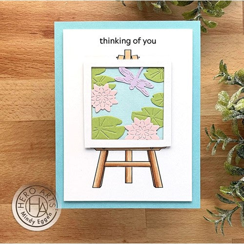 Hero Arts Rubber Stamp Painting Easel K6474