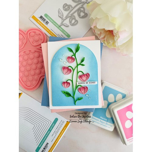 Simon Says Stamp! CZ Design Sentiment Strips WELL WISHES czg033