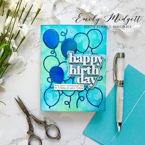 Simon Says Stamp! Simon Says Stamp Sentiment Strips ALL THINGS HAPPY REMIX sssg131087 | color-code:ALT1