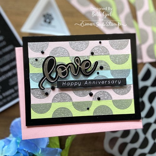 Simon Says Stamp! Simon Says Stamp Sentiment Strips REVERSE ALL THINGS HAPPY REMIX sssg131088