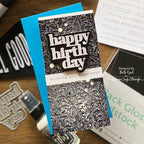 Simon Says Stamp! Simon Says Stamp Cardstock BLACK GLOSSY ssp1009