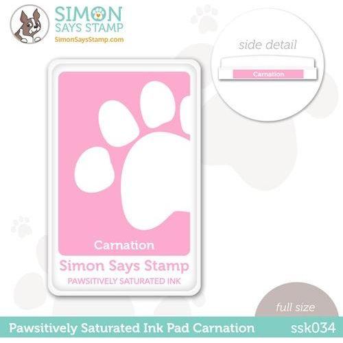 Simon Says Stamp! Simon Says Stamp Pawsitively Saturated Ink Pad CARNATION ssk034