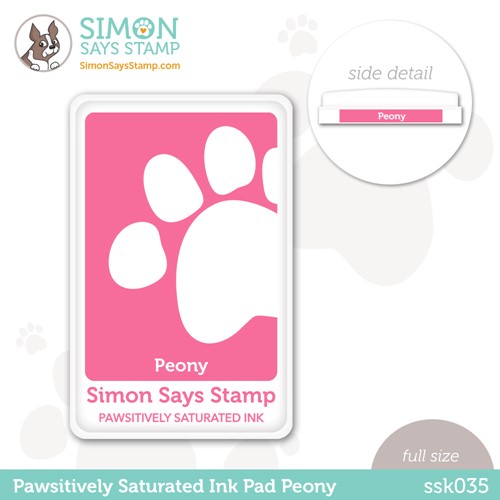 Simon Says Stamp! Simon Says Stamp Pawsitively Saturated Ink Pad PEONY ssk035