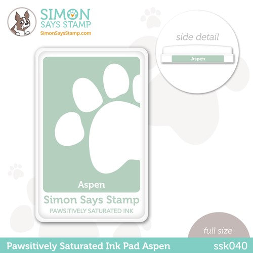Simon Says Stamp! Simon Says Stamp Pawsitively Saturated Ink Pad ASPEN ssk040