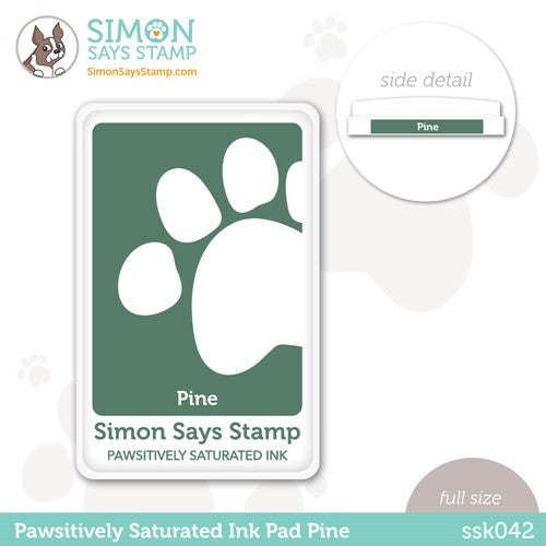 Simon Says Stamp! Simon Says Stamp Pawsitively Saturated Ink Pad PINE ssk042