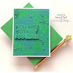Simon Says Stamp! Simon Says Stamp Stencil CLOVER WREATH ssst221613