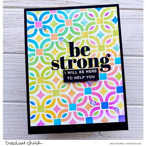 Simon Says Stamp! Simon Says Stamp Stencils INTERLOCKING CIRCLES ssst221614 | color-code:ALT0