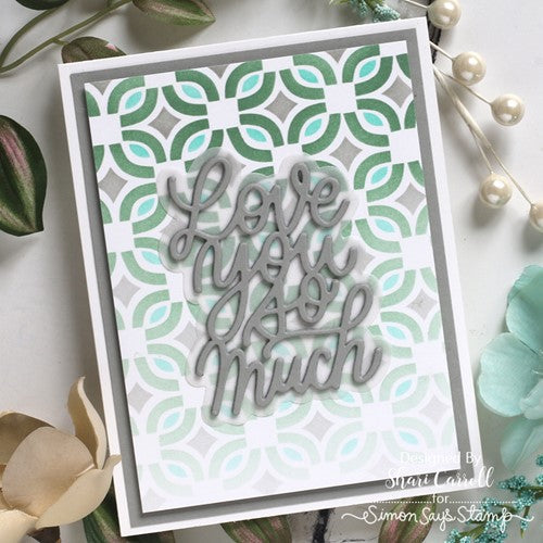 Simon Says Stamp! Simon Says Stamp Stencils INTERLOCKING CIRCLES ssst221614 | color-code:ALT1