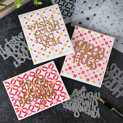 Simon Says Stamp! Simon Says Stamp Stencils INTERLOCKING CIRCLES ssst221614 | color-code:ALT22