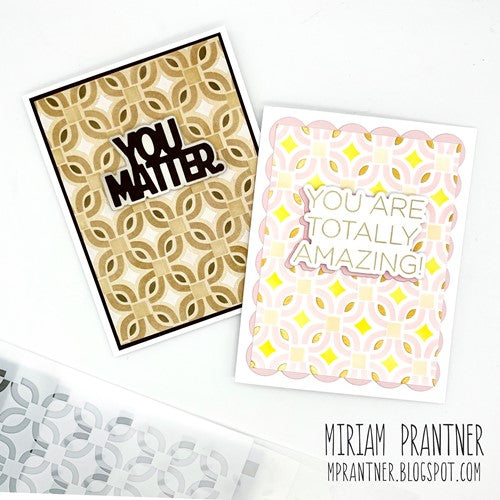 Simon Says Stamp! Simon Says Stamp Stencils INTERLOCKING CIRCLES ssst221614 | color-code:ALT3