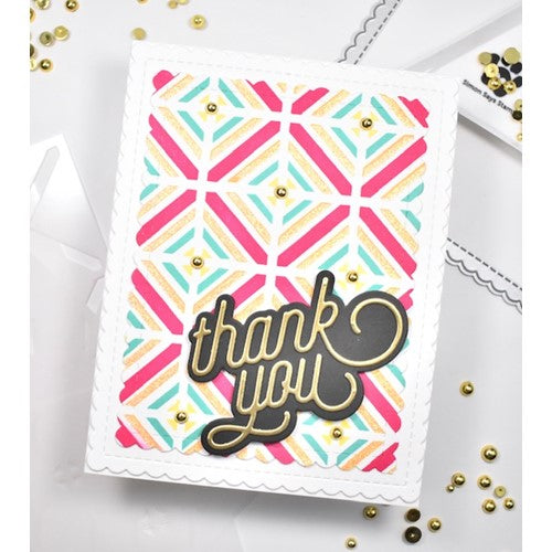 Simon Says Stamp! Simon Says Stamp Stencils RADIATING SQUARES ssst221615 | color-code:ALT0