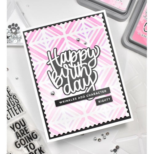 Simon Says Stamp! Simon Says Stamp Stencils RADIATING SQUARES ssst221615 | color-code:ALT4