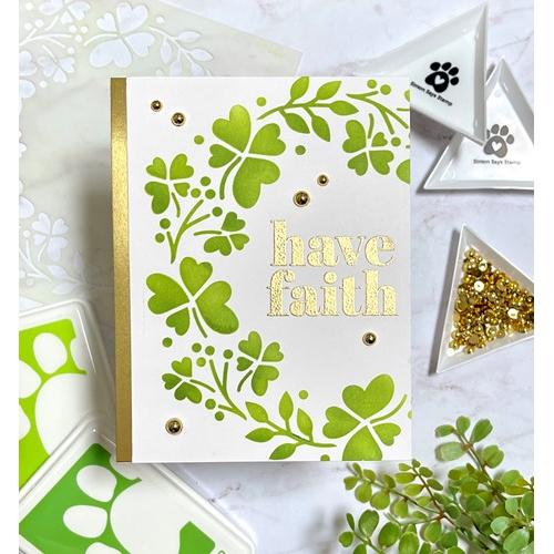 Simon Says Stamp! CZ Design Clear Stamps WELL WISHES cz267c | color-code:ALT1