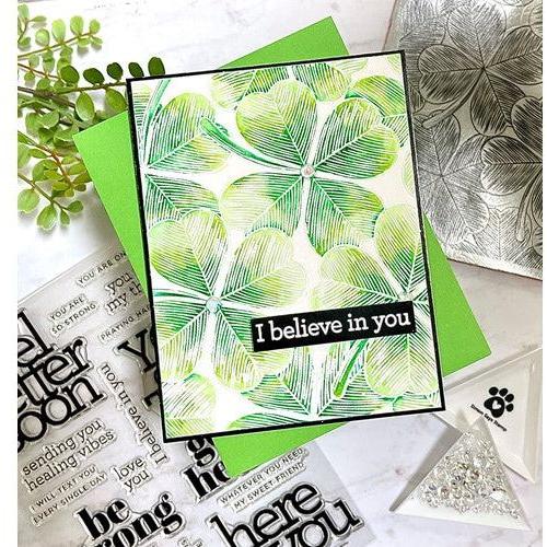 Simon Says Stamp! CZ Design Clear Stamps WELL WISHES cz267c