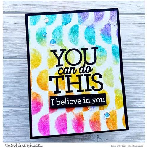 Simon Says Stamp! CZ Design Clear Stamps WELL WISHES cz267c | color-code:ALT8