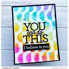 Simon Says Stamp! CZ Design Clear Stamps WELL WISHES cz267c | color-code:ALT8
