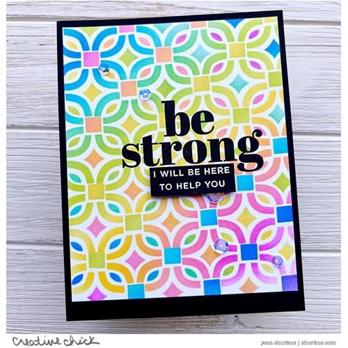 Simon Says Stamp! CZ Design Clear Stamps WELL WISHES cz267c | color-code:ALT88