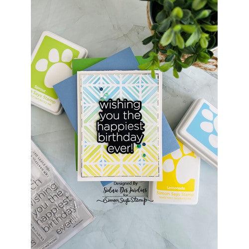 Simon Says Stamp! CZ Design Clear Stamps CLEAN LINE STACKS cz266c | color-code:ALT3