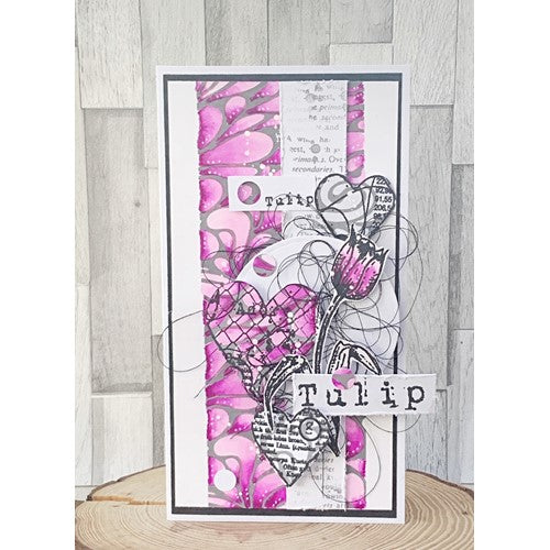 Simon Says Stamp! AALL & Create SWIRLS A7 Clear Stamps aall629