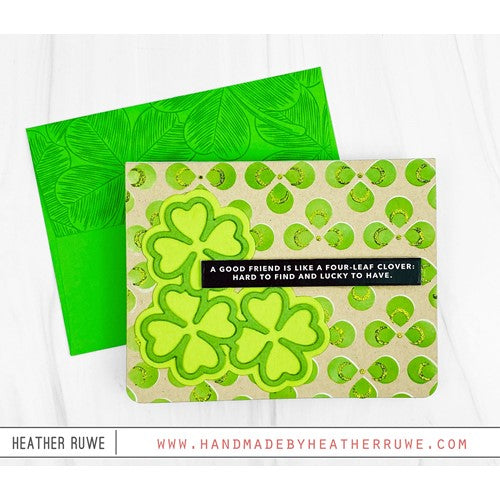 Simon Says Stamp! CZ Design Wafer Dies LINKING LUCKY CLOVERS czd160 | color-code:ALT0