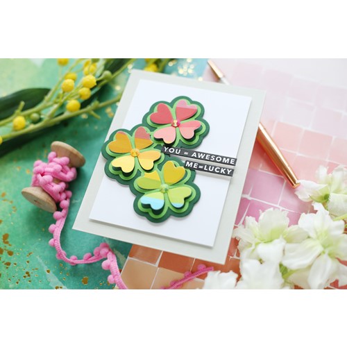 Simon Says Stamp! CZ Design Wafer Dies LINKING LUCKY CLOVERS czd160 | color-code:ALT000