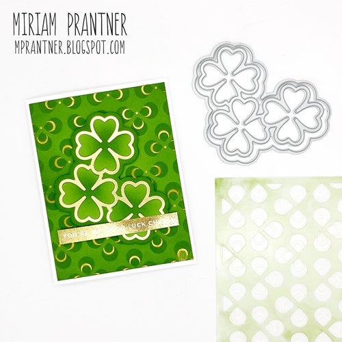 Simon Says Stamp! CZ Design Wafer Dies LINKING LUCKY CLOVERS czd160 | color-code:ALT3