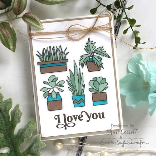 Simon Says Stamp! Simon Says Clear Stamps PRINTMAKING PLANTS sss202470 | color-code:ALT2