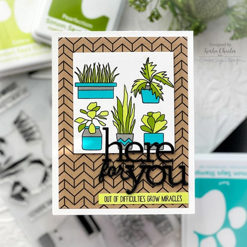 Simon Says Stamp! Simon Says Clear Stamps PRINTMAKING PLANTS sss202470 | color-code:ALT7