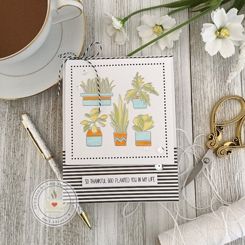 Simon Says Stamp! Simon Says Clear Stamps PRINTMAKING PLANTS sss202470 | color-code:ALT9
