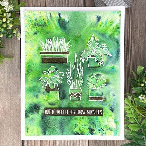 Simon Says Stamp! Simon Says Clear Stamps PRINTMAKING PLANTS sss202470
