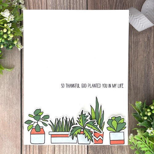 Simon Says Stamp! Simon Says Clear Stamps PRINTMAKING PLANTS sss202470
