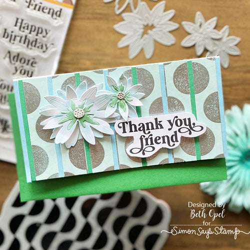Simon Says Stamp! Simon Says Clear Stamps BEAUTIFUL FRIEND sss302467c