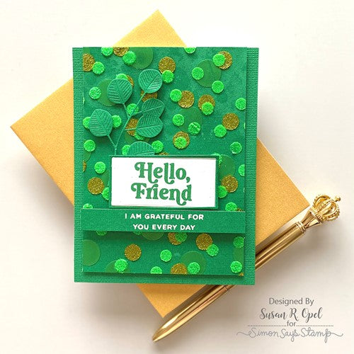 Simon Says Stamp! Simon Says Clear Stamps BEAUTIFUL FRIEND sss302467c