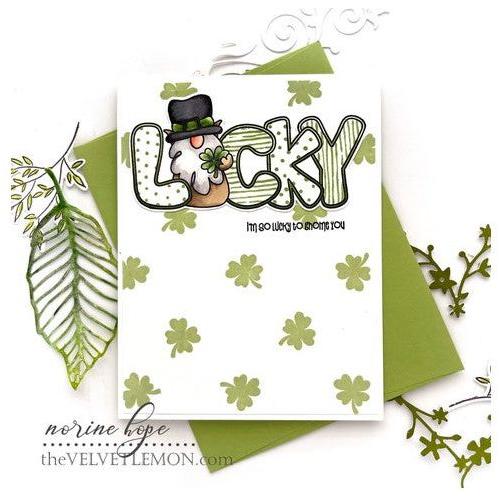 Simon Says Stamp! Simon Says Clear Stamps GNOME LUCKY sss102464c | color-code:ALT6