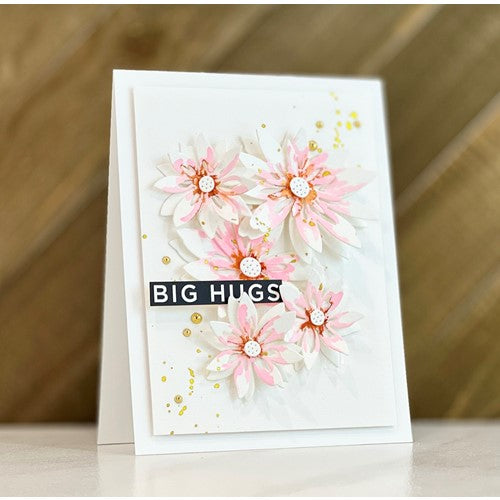Simon Says Stamp! Simon Says Stamp DREAMY DAISY LAYERS Wafer Dies s739