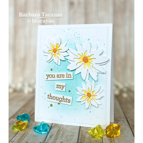 Simon Says Stamp! Simon Says Stamp DREAMY DAISY LAYERS Wafer Dies s739