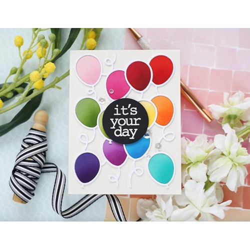 Simon Says Stamp! Simon Says Stamp BALLOON BACKGROUND Wafer Dies s728 | color-code:ALT00