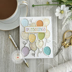 Simon Says Stamp! Simon Says Stamp BALLOON BACKGROUND Wafer Dies s728 | color-code:ALT93
