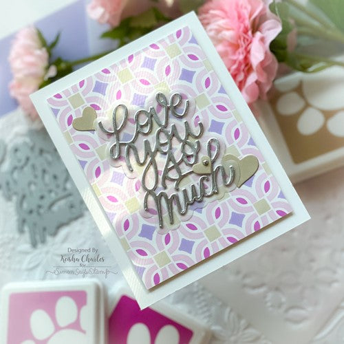 Simon Says Stamp! Simon Says Stamp BASIC BOX CARD LOVE YOU SO MUCH Wafer Dies sssd112555 | color-code:ALT4